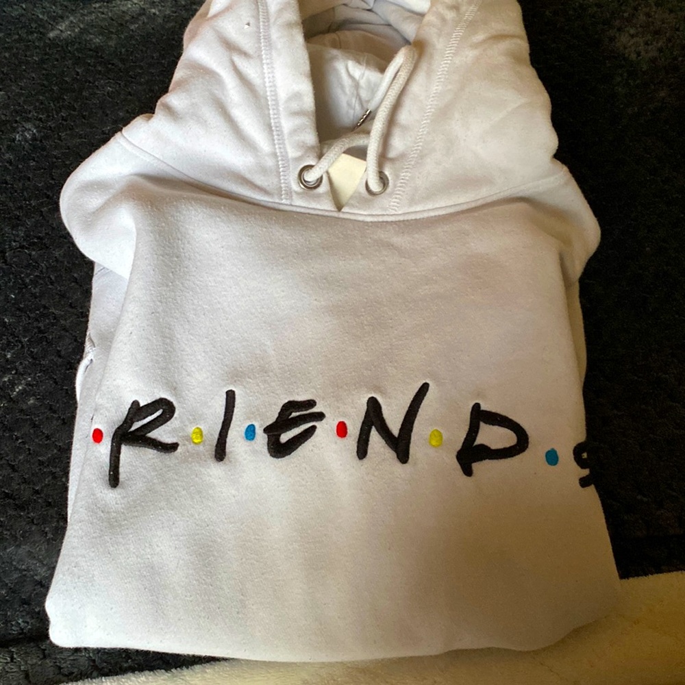 Friends Hoodie - White